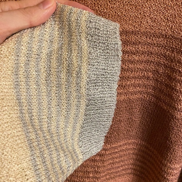 BiBi multi color striped long sleeve sweater size XL, new with tags - Picture 7 of 12